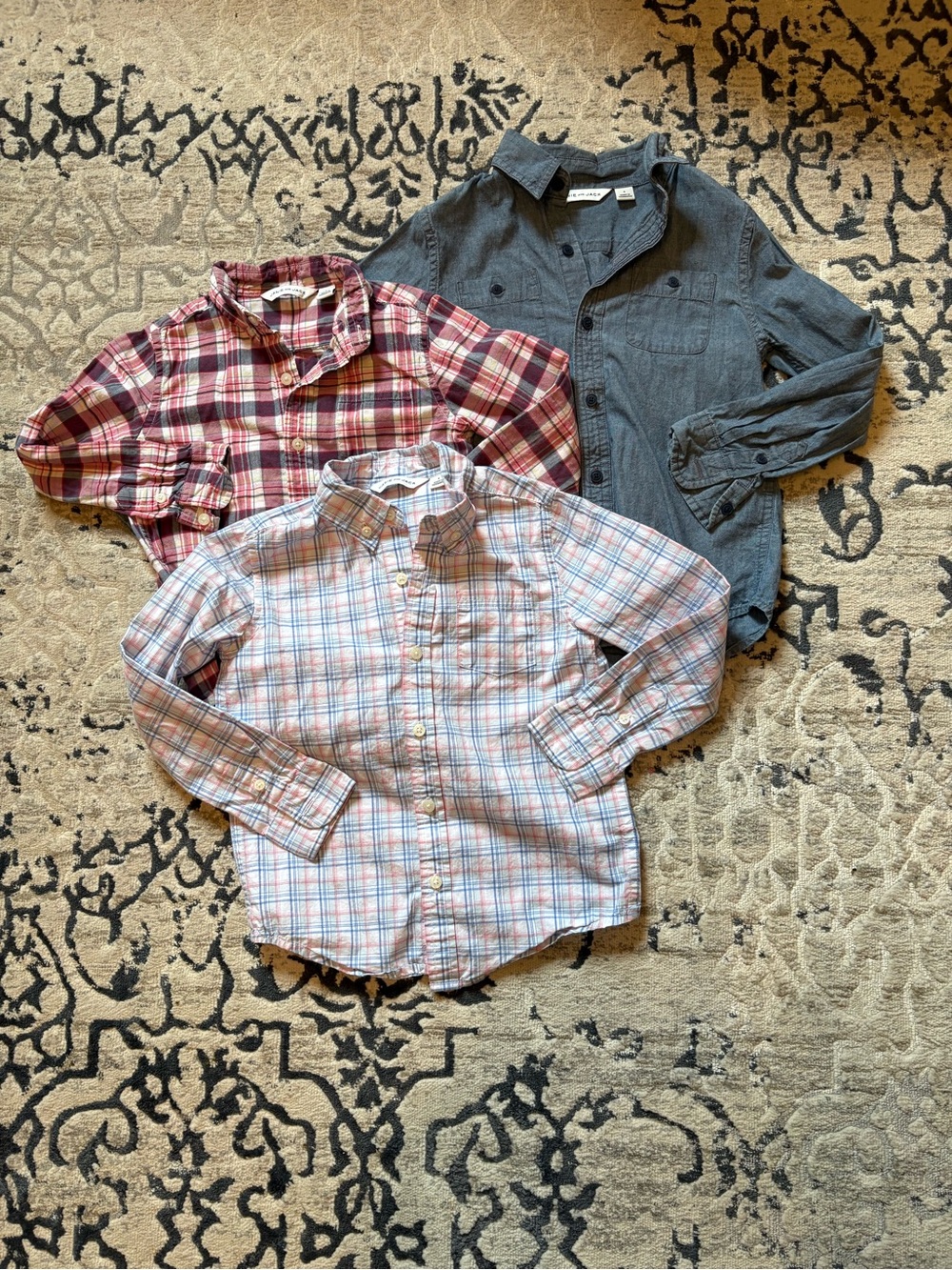 3 Janie & Jack collared button downs. Great condition!